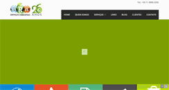 Desktop Screenshot of mraservicosambientais.com.br